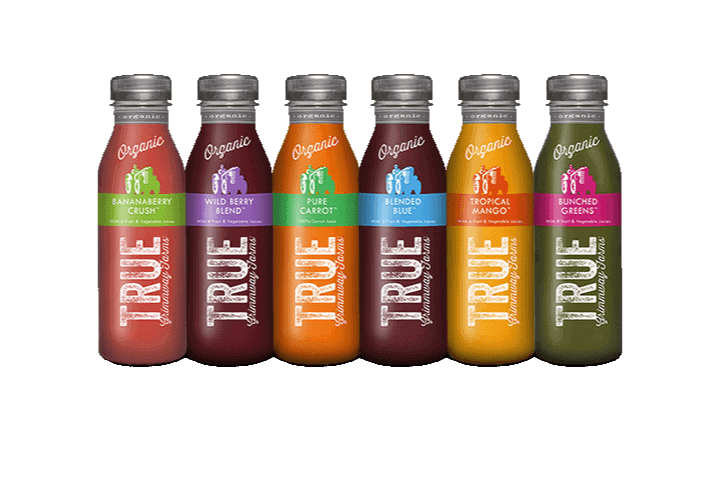 Portfolio Digital Attic True Organic Juice Rendering Juice Life Set