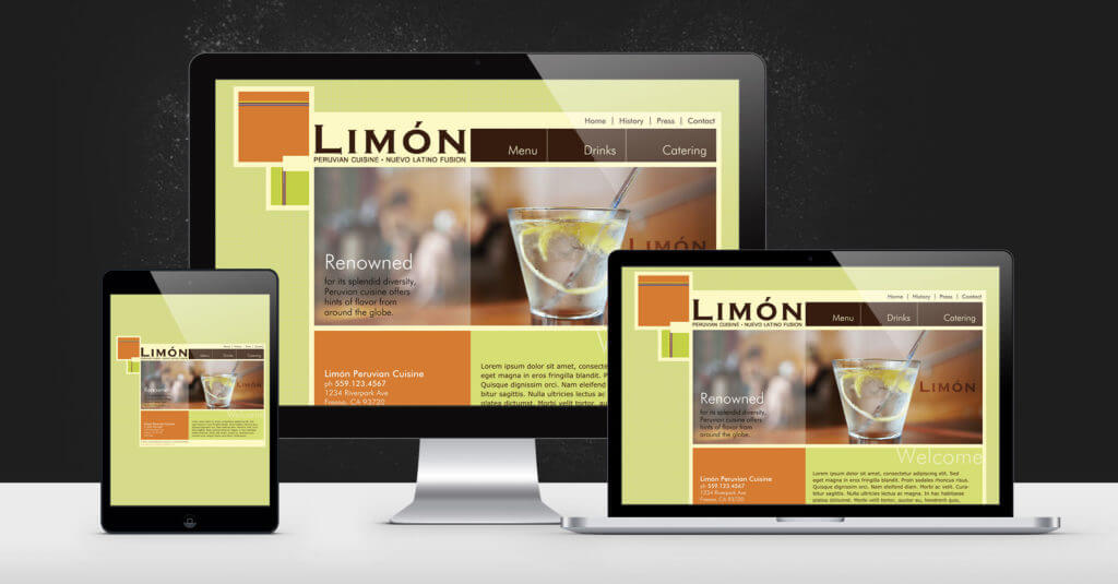 portfolio digital attic limon peruvian cuisine devices