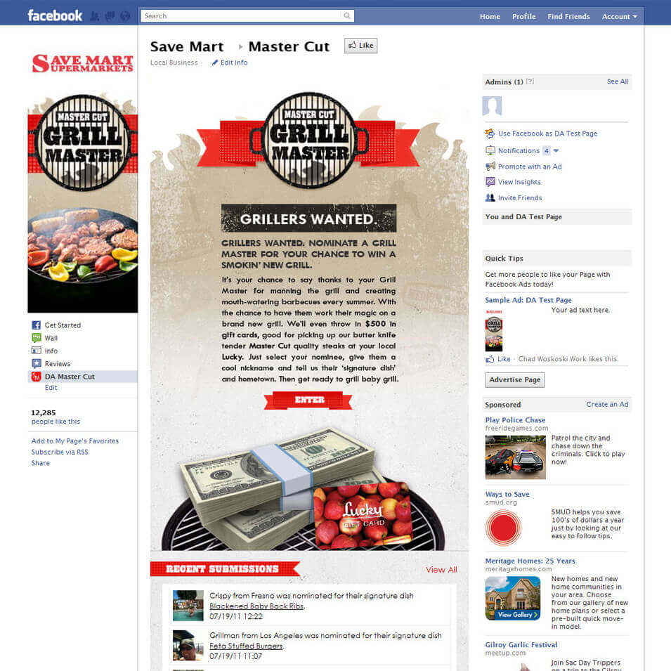 services digital attic online contest save mart super market facebook online contest