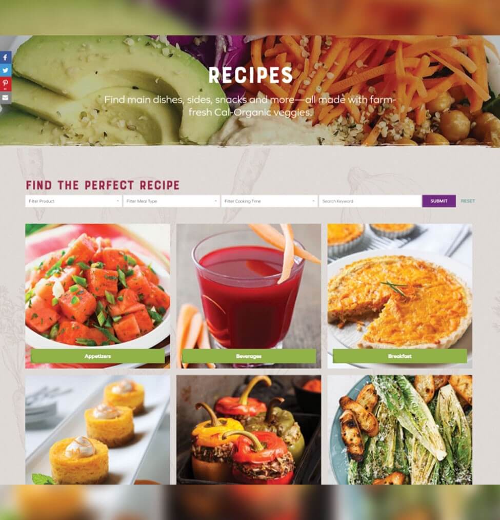 portfolio digital attic cal organic recipes galore